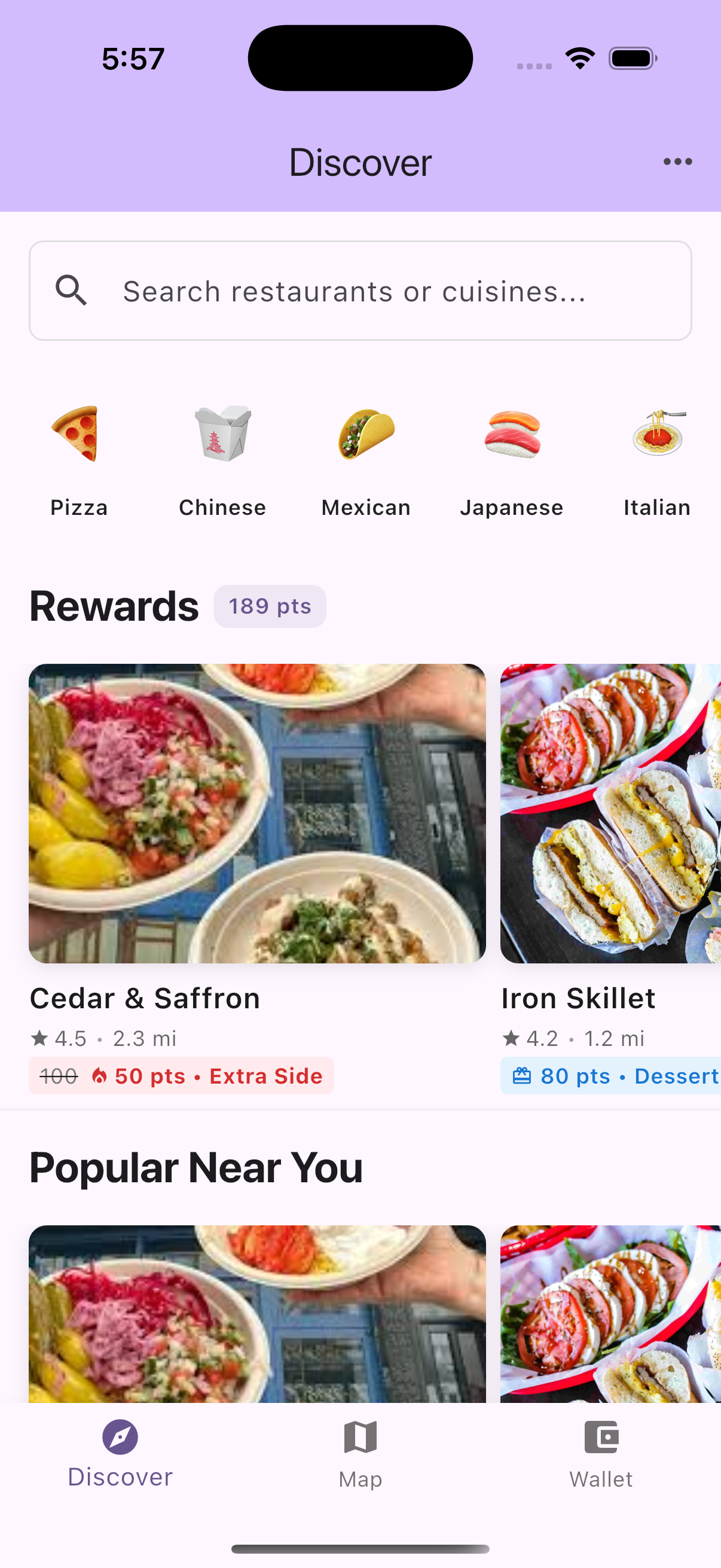 Nibblr app — earn points